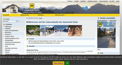 Desktop Screenshot of gemeinde.gsies.bz.it